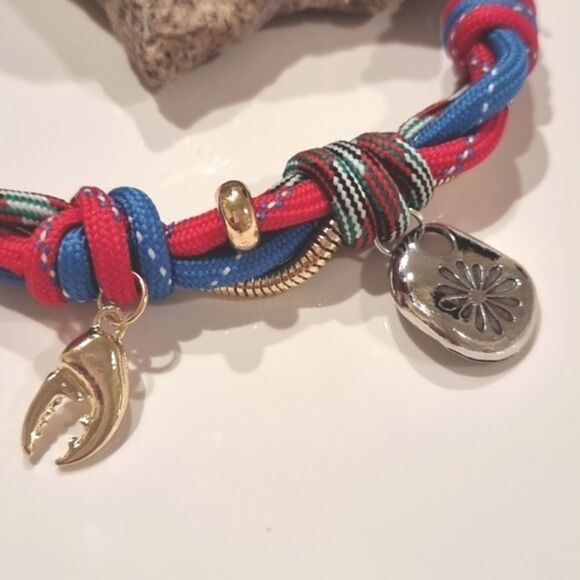 ZARA Colored cord necklace with charms | NWOT - Picture 4 of 11